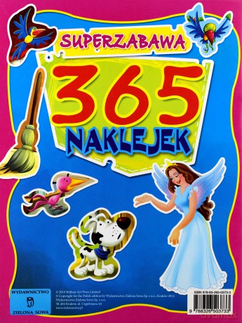 365 Naklejek Dla Dziewczynek Super Zabawa [KSIĄŻKA]