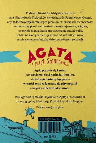 Agata Z Placu Słonecznego - Karwan-Jastrzębska Ewa [KSIĄŻKA]