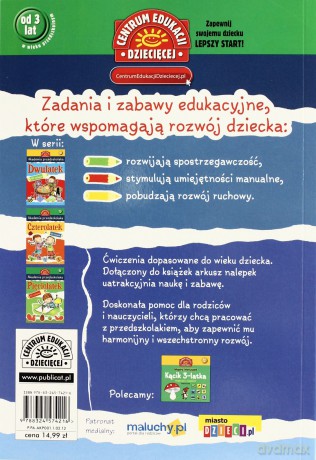 Akademia Przedszkolaka Trzylatek [KSIĄŻKA]