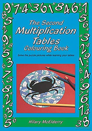 Second Multiplication Tables Colouring B - Hilary McElderry [KSIĄŻKA]