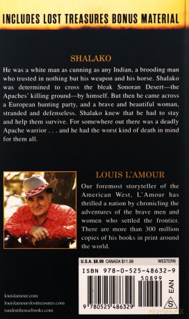 Shalako Louis Lamours Lost Treasures - Louis L'Amour [KSIĄŻKA]