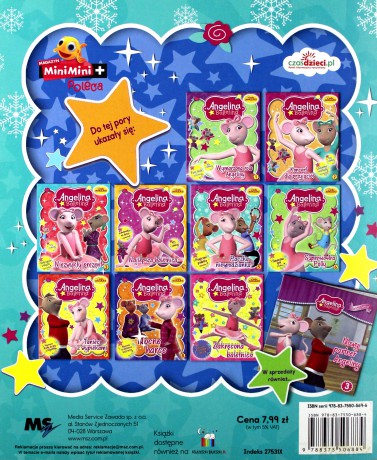 Angelina Ballerina Activity Nr 10 Angelina I Słodycze [KSIĄŻKA]