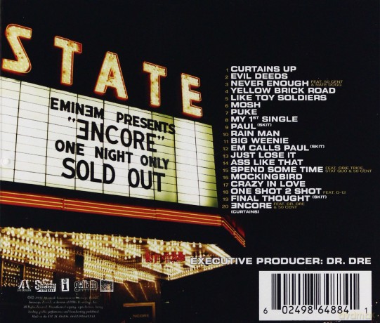 Eminem: Encore [CD]