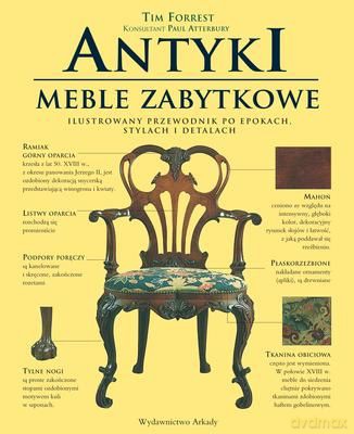 Antyki Meble Zabytkowe Ilustrowany Przewodnik - Tim Forrest [KSIĄŻKA]