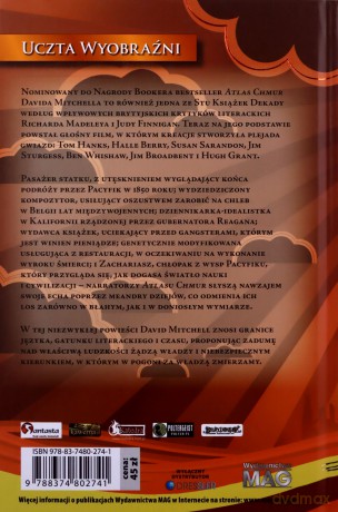 Atlas Chmur Uczta Wyobraźni - Mitchell D. [KSIĄŻKA]