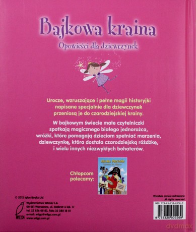 Bajkowa Kraina Opowieści Dla Dziewczynek Tw [KSIĄŻKA]