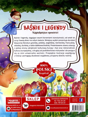 Baśnie I Legendy Najpiękniejsze Opowieści Tw [KSIĄŻKA]