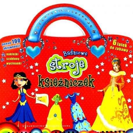 Baśniowe Stroje Księżniczek Czerwona [KSIĄŻKA]