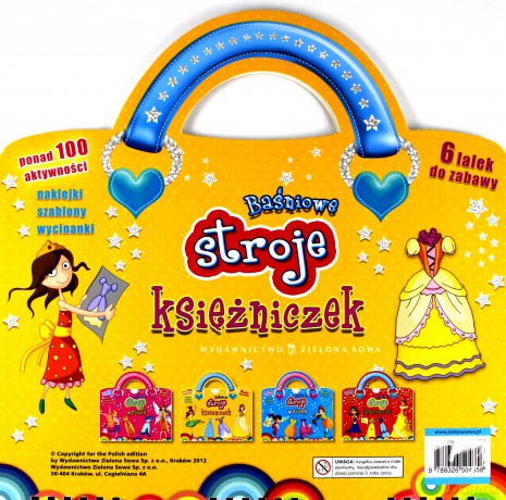 Baśniowe Stroje Księżniczek Żółta [KSIĄŻKA]