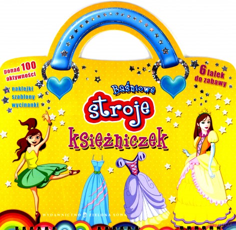 Baśniowe Stroje Księżniczek Żółta [KSIĄŻKA]