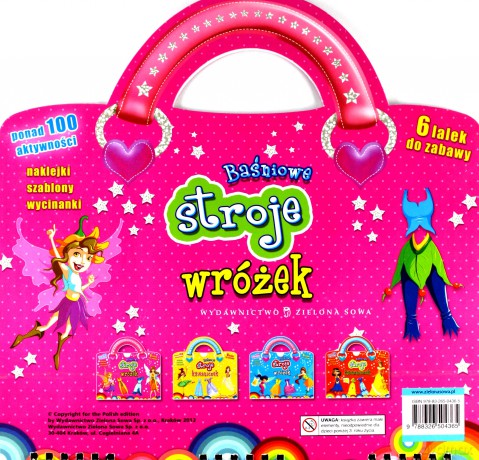 Baśniowe Stroje Wróżek Różowa [KSIĄŻKA]