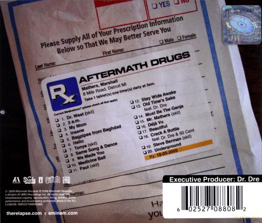 Eminem: Relapse (Polska Cena!!) [CD]