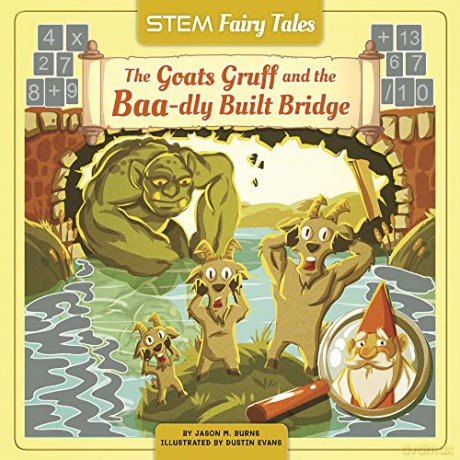 The Goats Gruff And The Baa-Dly Built B - Jason M Burns [KSIĄŻKA]
