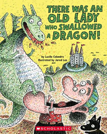 There Was An Old Lady Who Swallowed A Dr - Lucille Colandro [KSIĄŻKA]