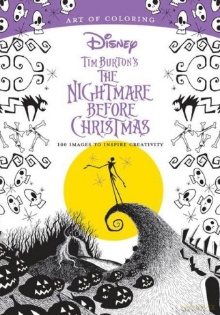 Tim Burtons Nightmare Before Christm/Col - Disney Book Group [KSIĄŻKA]
