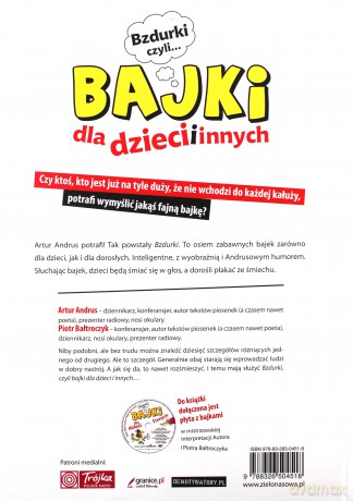 Bzdurki Czyli Bajki Dla Dzieci I Innych Tw - Artur Andrus [KSIĄŻKA]