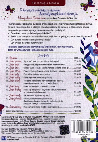 12 Sekretów Kobiet Które Osiągnęły Sukces Życiowe Vademecum Dla Twórczych Kobiet Tw - Gail Mcmeekin [AUDIOBOOK] [CD]