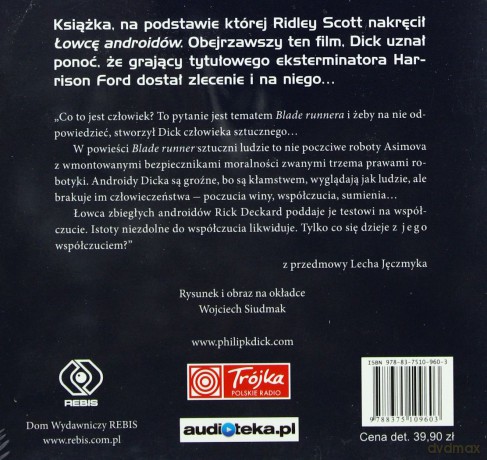 Blade Runner Tw - Philip K. Dick (digipack) [AUDIOBOOK] [CD-MP3]