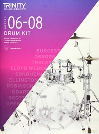 Trinity Drum Kit 20202023 Grades 68 - Trinity College London [KSIĄŻKA]