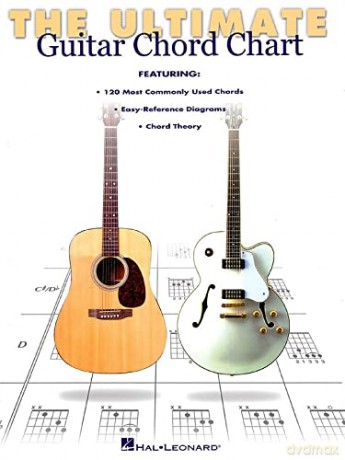 Ultimate Guitar Chord Chart - Various [KSIĄŻKA]