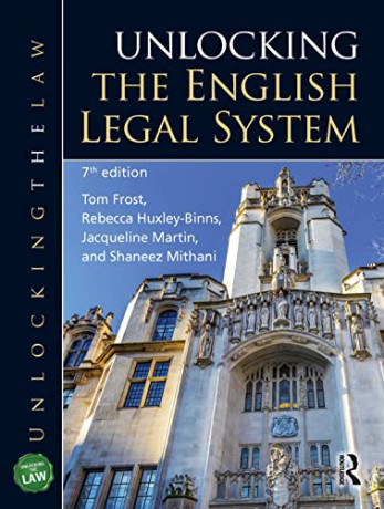 Unlocking The English Legal System - Tom Frost [KSIĄŻKA]