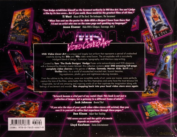 Vhs Video Cover Art - Thomas Hodge [KSIĄŻKA]