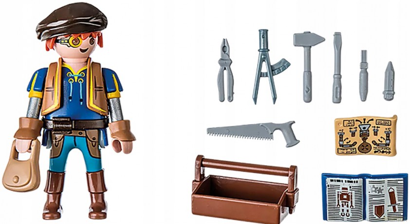 Novelmore 71302 Novelmore - Dario z narzędziami [FIGURKA]