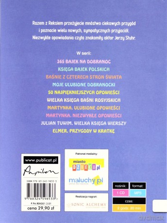 Reksio Wielka Księga Przygód (digipack) [AUDIOBOOK] [CD-MP3]