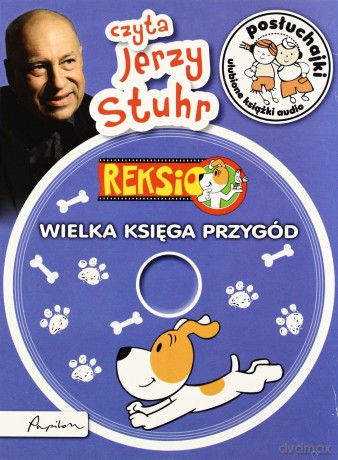 Reksio Wielka Księga Przygód (digipack) [AUDIOBOOK] [CD-MP3]
