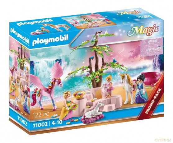 Zestaw z figurkami Magic 71002 Powóz jednorożca z pegazem [KLOCKI]