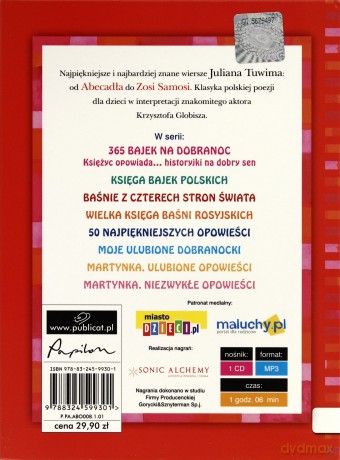 Posłuchajki Wielka Księga Wierszy - Julian Tuwim (digipack) [AUDIOBOOK] [CD]