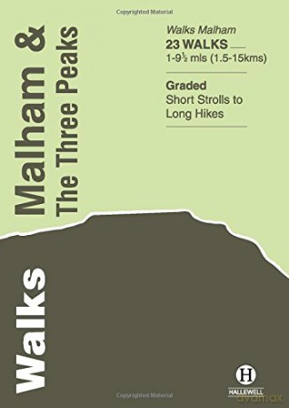 Walks Malham The Three Peaks - Richard Hallewell [KSIĄŻKA]
