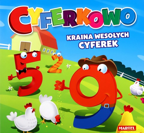 Cyferkowo Kraina Wesołych Cyferek (TWARDA) - Agnieszka Nożyńska-Demaniuk [KSIĄŻKA]