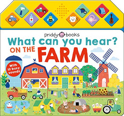 What Can You Hear On The Farm - Priddy Books [KSIĄŻKA]