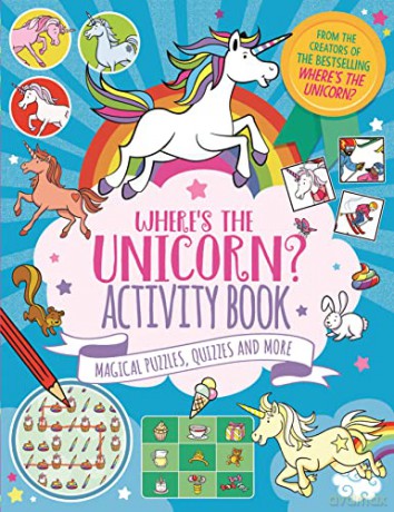 Wheres The Unicorn Activity Book - Imogen Currell-Williams [KSIĄŻKA]
