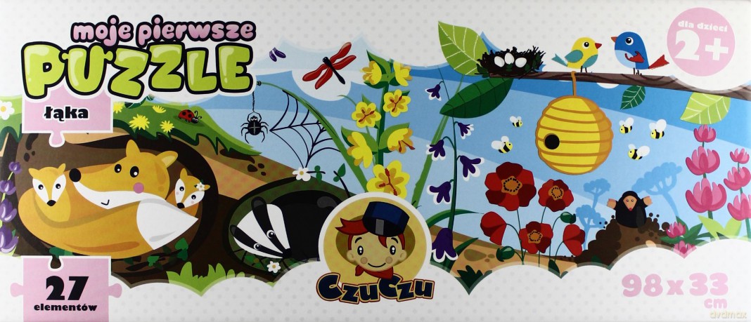 Czuczu Łąka Moje Pierwsze Puzzle [PUZZLE]