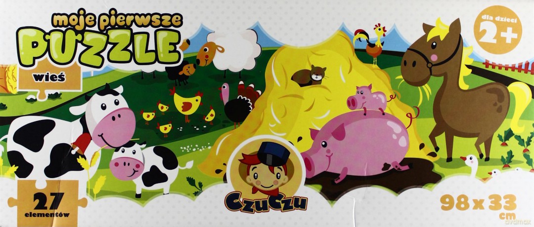 Czuczu Wieś Moje Pierwsze Puzzle [PUZZLE]