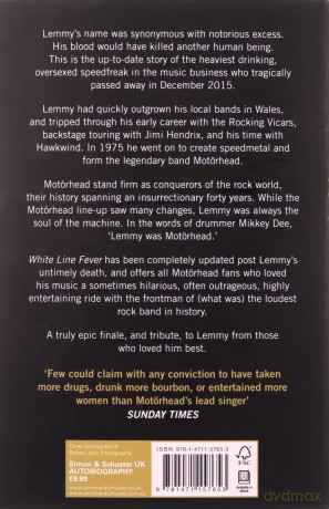 White Line Fever - Lemmy Kilmister [KSIĄŻKA]