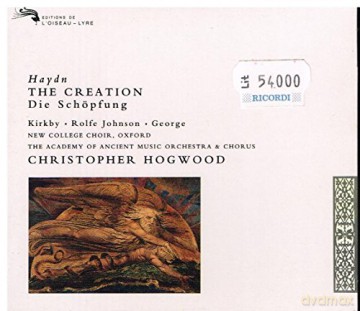 Emma Kirkby/Aam/Hogwood: Haydn:Creation [2CD]