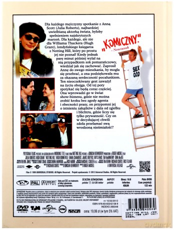 Notting Hill (booklet) [DVD]
