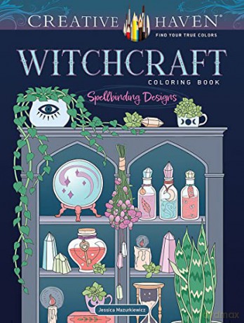 Witchcraft Coloring Book - Jessica Mazurkiewicz [KSIĄŻKA]