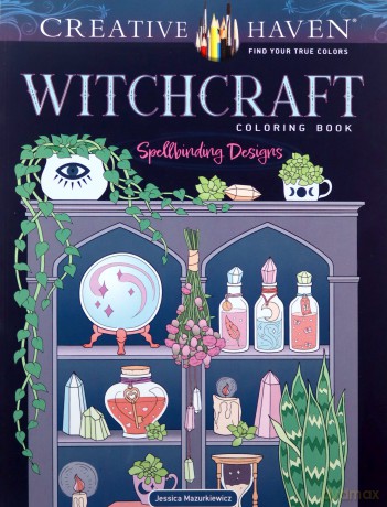 Witchcraft Coloring Book - Jessica Mazurkiewicz [KSIĄŻKA]