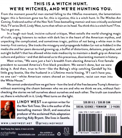 Witches Are Coming Unabridged Cd - Lindy West [KSIĄŻKA]