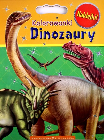 Duże Kolorowanki Dinozaury [KSIĄŻKA]