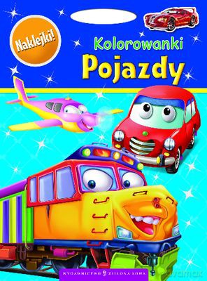 Duże Kolorowanki Pojazdy [KSIĄŻKA]