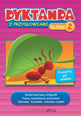 Dyktanda Z Przysłowiami Do Klasy 2 [KSIĄŻKA]