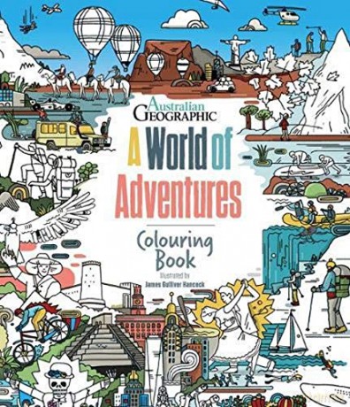World Of Adventures Colouring Books - Illustrated by James Gulliver Hancock [KSIĄŻKA]