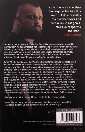 Worlds Strongest Book - Eddie Hall [KSIĄŻKA]