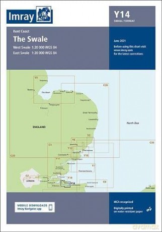 Y14 The Swale (Small Format) - Imray [KSIĄŻKA]