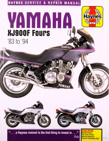 Yamaha Xj900f Fours 83 94 - Haynes [KSIĄŻKA]